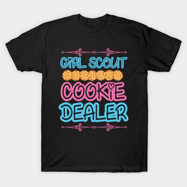 Girl Scout Cookie Dealer T-Shirt by TheInkElephant